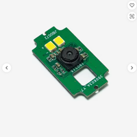 Module de caméra miniature J1BD072 avec lumière LED, carte de caméra PCB compacte pour appareils intelligents, vision IA, personnalisation OEM