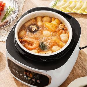 Cuisinière à pression électrique Midea 1,1-2L, mini-cuiseur à riz intelligent avec commande par micro-ordinateur, fonctionnement à une touche - Product Image 2