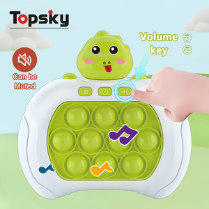Dernière version amusante console de jeu électronique Bubble Pop Puzzle Quick Push Sensory Fidget Toy 5-7 ans Drôle Boîte à jouets en plastique - Product Image 3