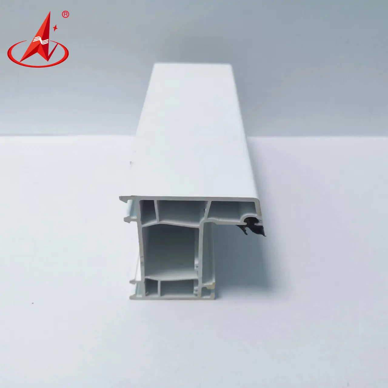 Zhongde UPVC/PVC White Color Extrusion Super Quality Windows and Sliding Series Profiles