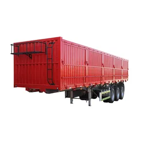 China Advanced High Quality 30-100 Tons 3 Axles Dump Truck Semi Trailer