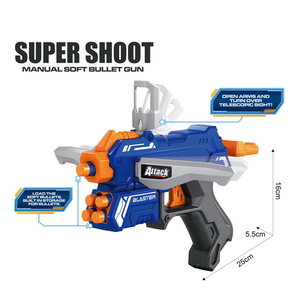 Juego <span class=keywords><strong>de</strong></span> pistola <span class=keywords><strong>de</strong></span> balas para niños, juguete <span class=keywords><strong>de</strong></span> pistola <span class=keywords><strong>de</strong></span> <span class=keywords><strong>pintura</strong></span> para niños - Product Image 4