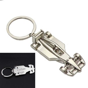 Stylish Vintage Key Rings Racing Car Shape Key Holder Customizable Logo <strong>Formula</strong> <strong>1</strong> Burnished Keyring Perfect Carabiner <strong>Gift</strong> - Product Image 1
