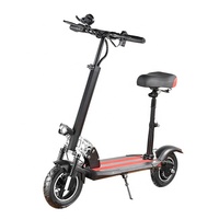 Scooter électrique pliable mini 800w avec siège