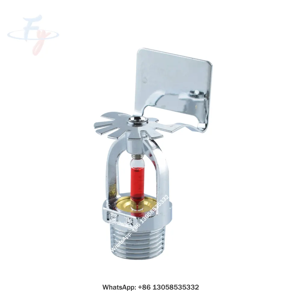 Fy Hoge Kwaliteit Residentiële Fire Sprinkler, 68 Graden Automatische Temperatuurregeling Zijwand Fire Sprinkler Head