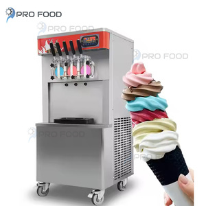 Hot bán ý 7 vòi phun tự động thương mại Máy làm kem mới sử dụng mềm phục vụ Gelato Maker cho sữa Nuts-Giá Kinh Tế - Product Image 4