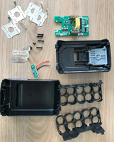 Carcasa de Plástico para Batería de Litio de Herramientas Eléctricas MAK MKT 18V con Placa de Protección de Circuito PCB, Kits y Piezas BMS CKD SKD