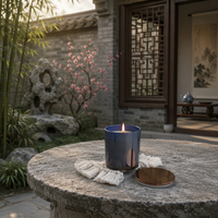 Bougies de massage parfumées personnalisées, écologiques, à base d'extraits végétaux biologiques et de soja, essentielles pour le spa corporel et la relaxation