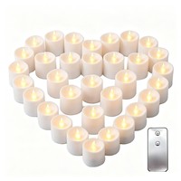 Bougie LED étanche à effet flamme 3D avec télécommande, alimentée par piles, pour décoration extérieure et intérieure, idéale pour les fêtes - Approvisionnement direct usine