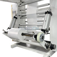 Machine d'impression flexographique à 4 couleurs 100 m/min pour film rétractable de 600 à 2400 mm, imprimante pour film plastique BOPP PET PE Nylon