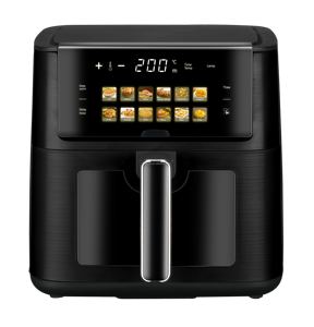 ANWELL Friteuse à air intelligente carrée 5L 6L 7L avec écran tactile numérique et fenêtre de visualisation en verre, multifonction pour cuisine domestique, cuisson sans huile - Product Image 5