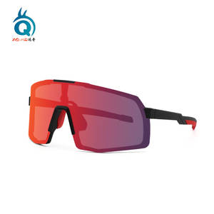 แว่นตากันแดดสำหรับปั่นจักรยาน XQ-Ho แว่นตากันลมโพลาไรซ์สำหรับจักรยานเสือหมอบกีฬากลางแจ้งพร้อมเคส - Product Image 2