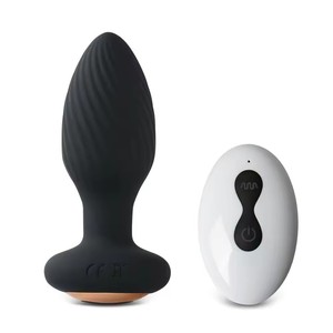 Wireless Remote Control Male Vibrating Prostate Massager Rotating Anal <b>Vibrator</b> Butt <b>Plug</b> Dilator Sex Toy Unisex Colorful Medium - Product Image 5