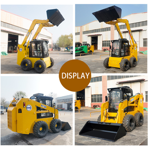 <span class=keywords><strong>Minicargadora</strong></span> con Mezcladora de Concreto y Horquillas de Desplazamiento Lateral <span class=keywords><strong>para</strong></span> Logística y Manipulación de Materiales de Construcción - Product Image 5