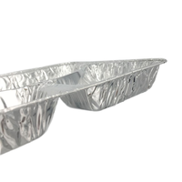 Boîte Bento Carrée en Aluminium de Haute Qualité à Compartiments Multiples pour un Contrôle Sain des Portions et la Livraison