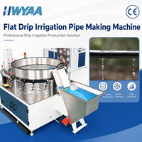 Machine de fabrication de tuyaux d'irrigation goutte à goutte plats, ligne de production d'extrusion de tuyaux PE pour l'irrigation goutte à goutte