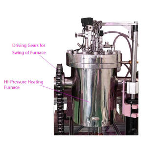 1200C لنتريد الغاليوم غان كريستال النمو يتأرجح المزدوج التدفئة منطقة فرن الضغط العالي - Product Image 4