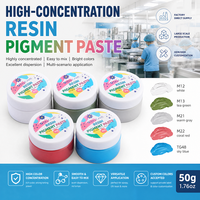 Pâte de pigment en résine époxy TIMESRUI, hautement concentrée, résistante aux UV, longue durée, pour l'art en résine époxy et UV, colorant à base d'huile