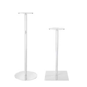 Mũ trong suốt lưu trữ giá vuông Acrylic Mũ bóng chày hiển thị chủ rõ ràng Acrylic hat là viết tắt của hiển thị - Product Image 5