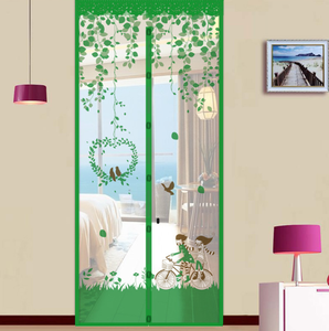 <span class=keywords><strong>Rideau</strong></span> <span class=keywords><strong>de</strong></span> <span class=keywords><strong>porte</strong></span> moustiquaire isolant robuste en maille polyester-coton, mains libres, avec fermeture magnétique, personnalisable - Product Image 3