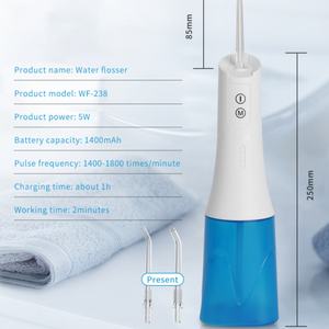 Irrigador Bucal Portátil de 350 ml, Diseño Delgado, Profesional, para Limpieza Dental con Brackets - Product Image 2