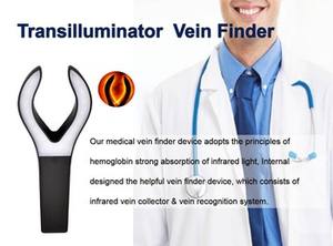 Detector de venas infrarrojas, instrumento con batería integrada, recargable, portátil, Visor de venas - Product Image 3