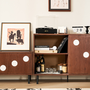 Modern Design Natural Wood Color Eco-Friendly <b>Sideboard</b> Buffet Cabinet for Kitchen and Dining Room <b>Storage</b> & Organization Furnit - Product Image 5