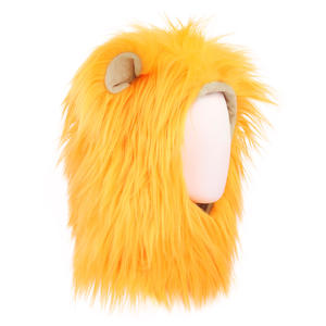 Novedad <span class=keywords><strong>disfraz</strong></span> <span class=keywords><strong>de</strong></span> Halloween fiesta cabeza <span class=keywords><strong>de</strong></span> Animal máscara <span class=keywords><strong>rey</strong></span> León sombrero y colas Cosplay disfraces para adultos - Product Image 4