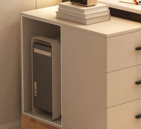 Bureau d'étude moderne en bois massif pour la maison et le bureau, table d'écriture informatique écologique en gros