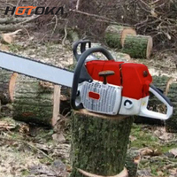 Tronçonneuse à essence industrielle HOTOKA 125cc/121.6cc, modèle Ms880 Clone, la plus grande tronçonneuse à essence Ms 880 125 Cc à vendre