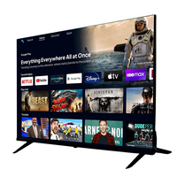 Comercio Internacional, Televisor LED Inteligente 4K UHD de 50 Pulgadas, Android WiFi, Sistema Múltiple, Vidrio, OEM, ODM, CKD, SKD, Compradores Mayoristas Globales