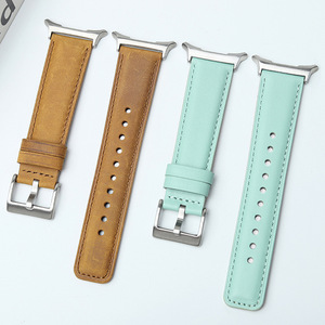 <span class=keywords><strong>Bracelet</strong></span> en <span class=keywords><strong>cuir</strong></span> véritable pour <span class=keywords><strong>Samsung</strong></span> <span class=keywords><strong>Galaxy</strong></span> <span class=keywords><strong>Watch</strong></span> 7 40mm 44mm <span class=keywords><strong>Watch</strong></span> 8 Classic Breathable Smartwatch Replacement Band for Men - Product Image 5