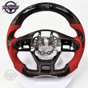 Volante de Fibra de Carbono para Automóvil, Envío Rápido de Fábrica, para K5 Line Stinger Pregio Gt2 K4 Sxl - Product Image 1