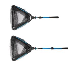 LUSHAZER <span class=keywords><strong>Épuisette</strong></span> de Pêche Pliable pour <span class=keywords><strong>Truite</strong></span> et Bar, <span class=keywords><strong>Épuisette</strong></span> de Pêche à la Mouche, Manche <span class=keywords><strong>Télescopique</strong></span> en Aluminium, Filet en Caoutchouc Souple pour Capture et Relâchement - Product Image 6