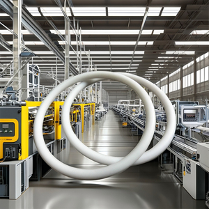 Mekanik Diyaframlı Pompa Mili için Özel Beyaz Ptfe O-<span class=keywords><strong>Ring</strong></span> Conta Halkası 10-200mm Boyut Aralığı - Product Image 4