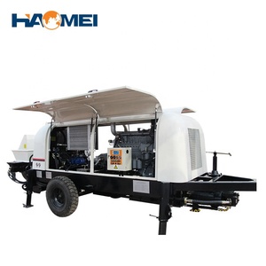 2025 thiết kế tốt nhất điện Hbt-80 BƠM BÊ TÔNG cho tường với 161kw động cơ diesel hiệu quả cao mang & động cơ - Product Image 4