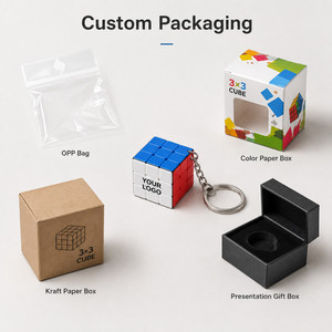 Custom Logo Mini <b>Cube</b> Keychain 3x3 Magic <b>Cube</b> Educational Brain Teaser Toy for Promotional Gifts and Events Branded Merch Daily - Product Image 5
