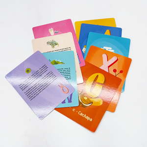 Fabricants Impression personnalisée Français Apprentissage cognitif Enfants Histoire Cartes flash éducatives Impression personnalisée - Product Image 2