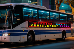 Màn hình <span class=keywords><strong>LED</strong></span> ô tô động với thông báo cuộn và điều khiển bằng ứng dụng để quảng cáo hiệu quả - Product Image 3