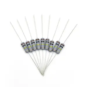 Metal Oxide Film Resistors Small Size 1/2W 1W 2W 3W 5W