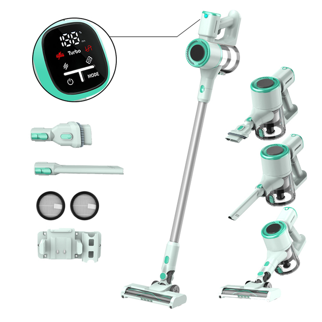 Cordless Rechargeable Handheld Vacuum Cleaner Wet/Dry Electric Upright Stick for Homes Hotels Battery Powered