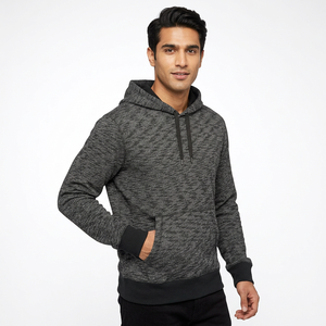 Conjunto de Sudadera con Capucha Extra Grande de Lujo para Hombre, de Alta Calidad, Personalizada, Estampada, con Bordado Técnico, para Invierno - Product Image 1