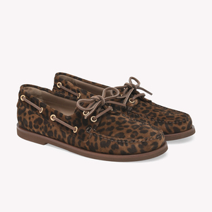 Chaussures <span class=keywords><strong>bateau</strong></span> en cuir véritable et daim pour femme, à lacets, mocassins à bout rond, plates, décontractées, vente en gros, OEM, personnalisables - Product Image 6