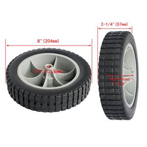 ホットセール フロントドライブホイール 071132/671132 芝刈り機交換部品 2個パック 8インチ プラスチック芝刈り機フロントドライブホイール - Product Image 4