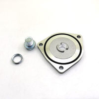 Vis de vidange d'huile de moto, plaque inférieure triangulaire, carter d'huile pour Leopard HJ125K EN125 GN125-2, pièces d'entretien moteur
