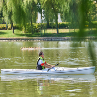 Canoë/Kayak de tourisme en plastique thermoformé ABS Ridgeside 14'2\" GT, kayak de mer à assise, kayak de tourisme en PC