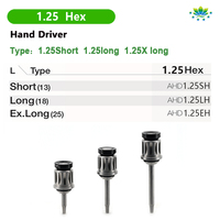 Tournevis hexagonal dentaire de 1,25 mm pour implants Cortex ABT Zimmer Adin Bio Bego, outil manuel chirurgical pour la restauration dentaire