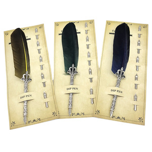 Stylo à plumes de haute qualité, matelassé avec plumes, <span class=keywords><strong>le</strong></span> meilleur choix pour cadeaux, 1 pièce - Product Image 2