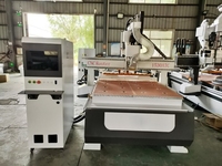 Máquina Fresadora CNC de 3 Ejes Personalizable 1025 1328 Atc Cnc Router Guan Diao para Muebles de Madera