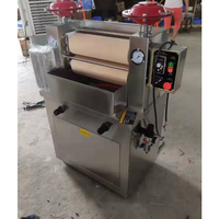 Machine à rouler verticale pneumatique pour fibres de coton, petite machine à rouler les tissus en coton, dispositif de roulement textile